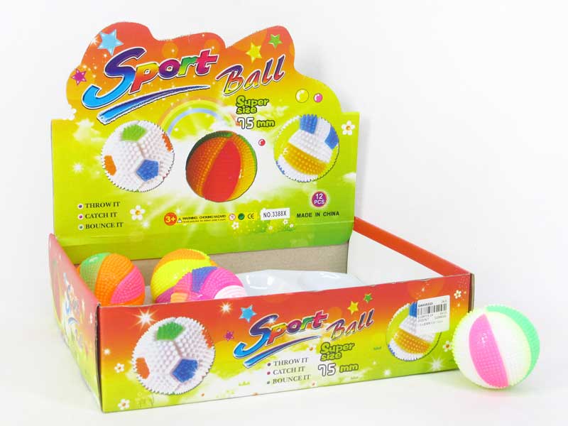 7.5cm Basketball W/L(12pcs) toys