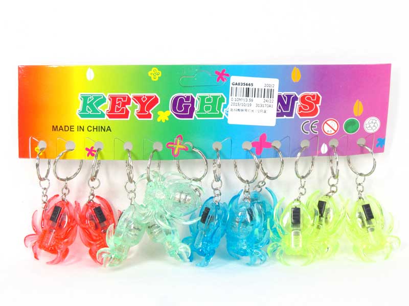 Key Spider W/L(12in1) toys