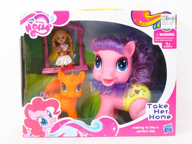Horse Set W/M(2in1) toys