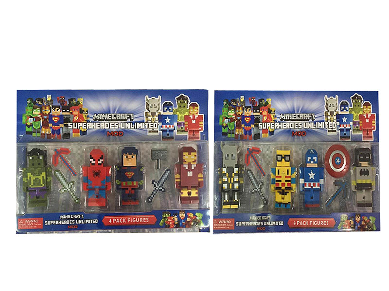 4inch Super Man(4in1) toys