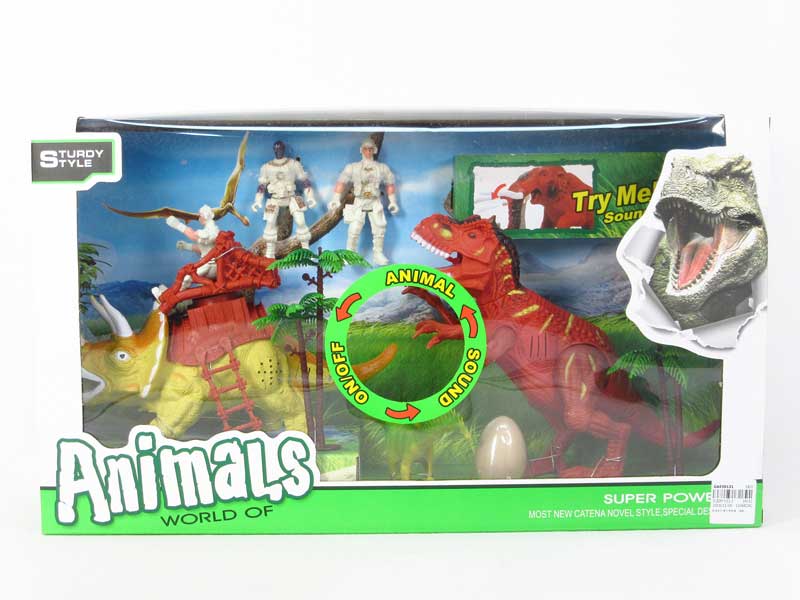 Dinosaur World W/L_S toys