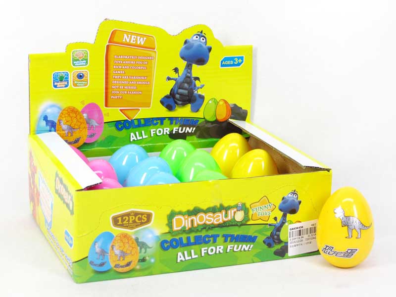 Dinosaur Egg W/L(12in1) toys