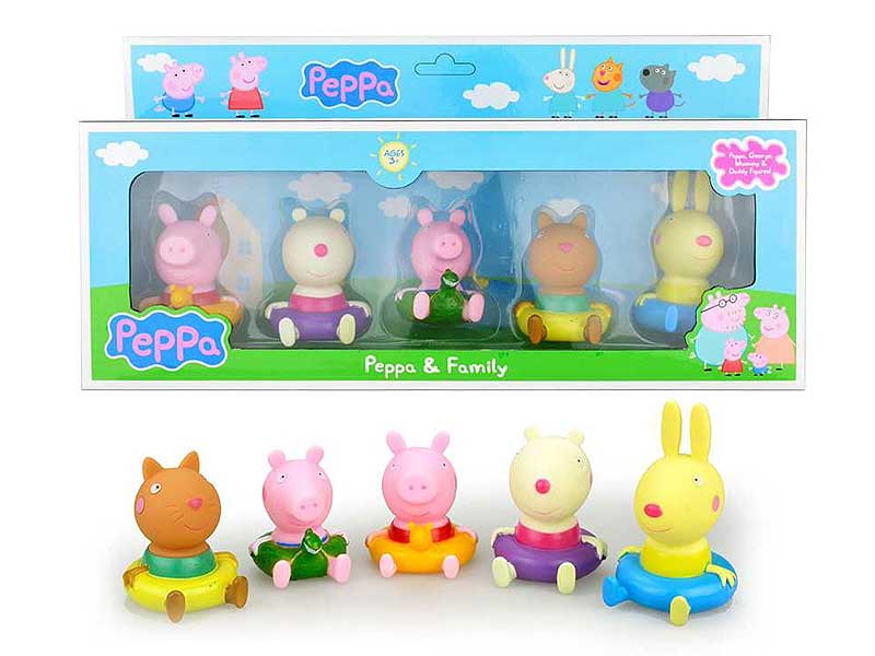 2-3inch Pig W/L(5in1) toys