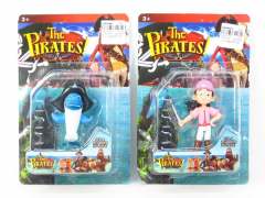 3-4inch The Pirates(8S) toys