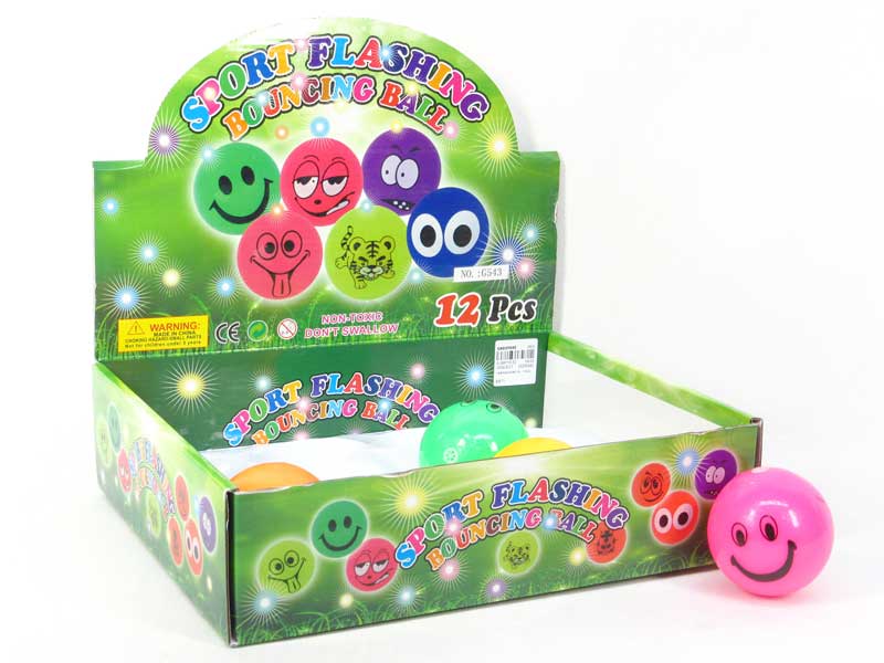 7CM Ball W/L(12in1) toys