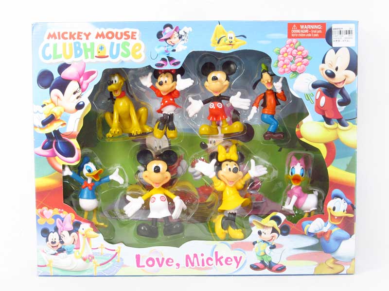 Mickey Mouse Set(8in1) toys