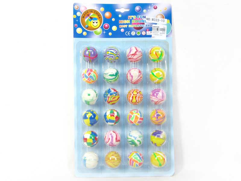 3.5CM Bounce Ball(24in1) toys