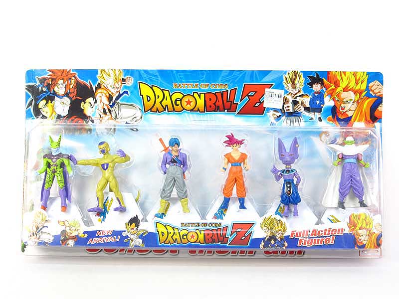 5.5inch Dragon Ball（6in1） toys
