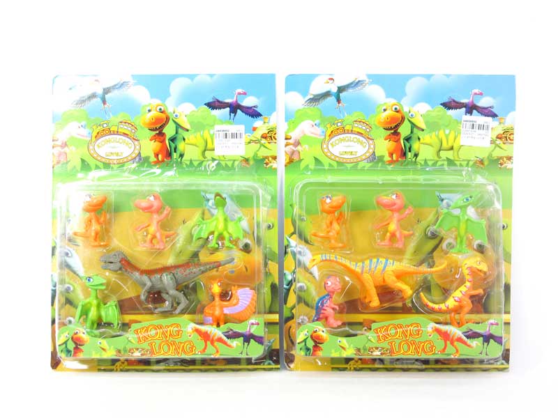 2-5.4inch Dinosaur(6in1) toys