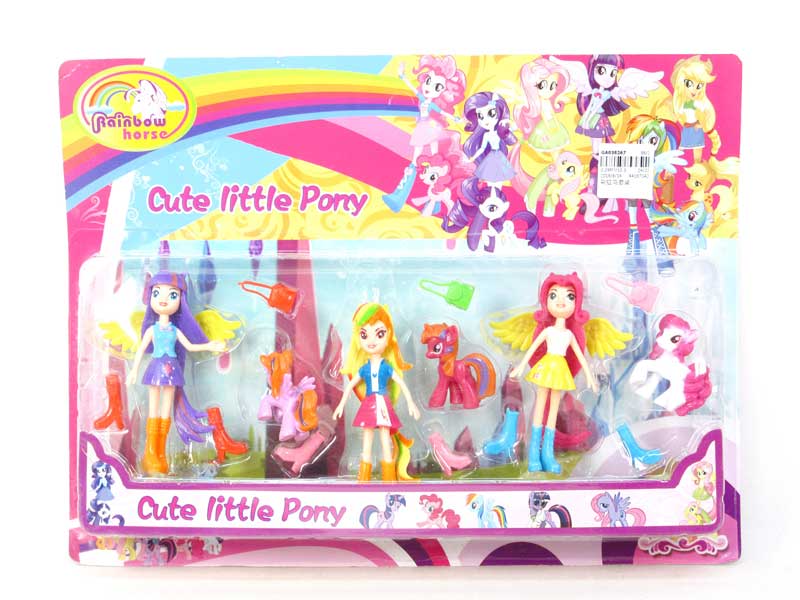 Cute Little Pony Set toys