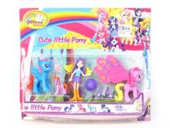 Cute Little Pony Set