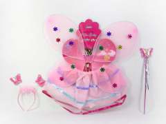 Butterfly & Beauty Set & Stick & Skirt(4in1)