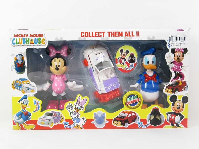 Mickey & Car(2S) toys