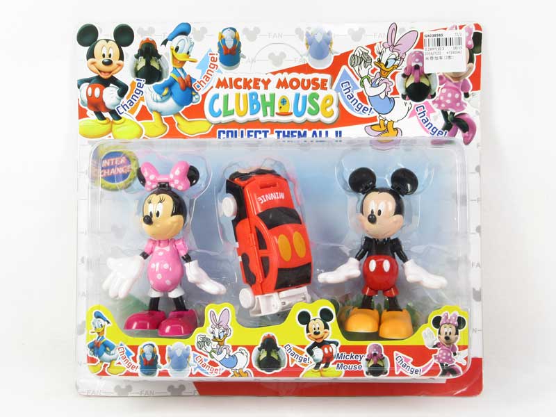 Mickey & Car(2S) toys