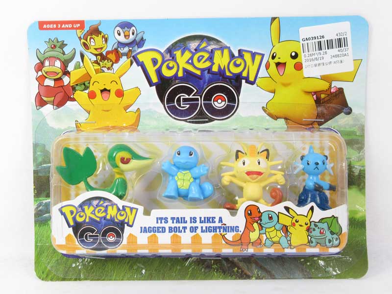 2inch Pokemon(4in1) toys