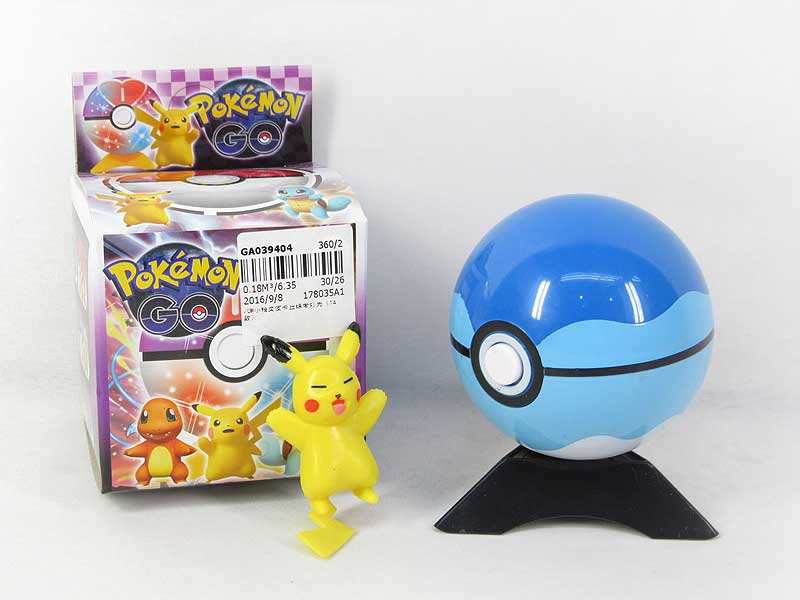 7CM Pokemon Ball W/L(14S) toys