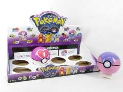 10CM Pokemon Ball W/L(8in1)