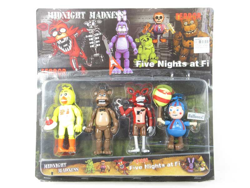 The Five Night Of The Teddy Bear(4in1) toys
