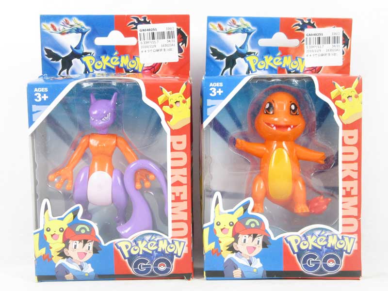 4-4.5inch Pokemon(6S) toys