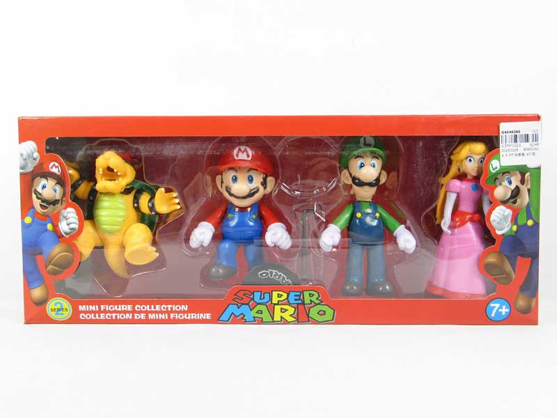 4.5-5inch Super Mario(4in1) toys