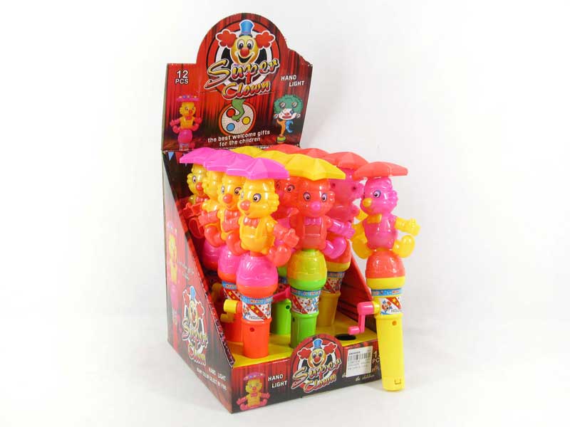 Clown W/L(12in1) toys