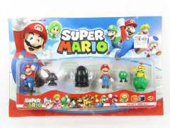 2-2.5inch Super Mario（6in1） toys