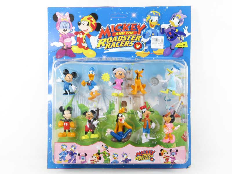 3-4inch Mickey Mouse（10in1） toys