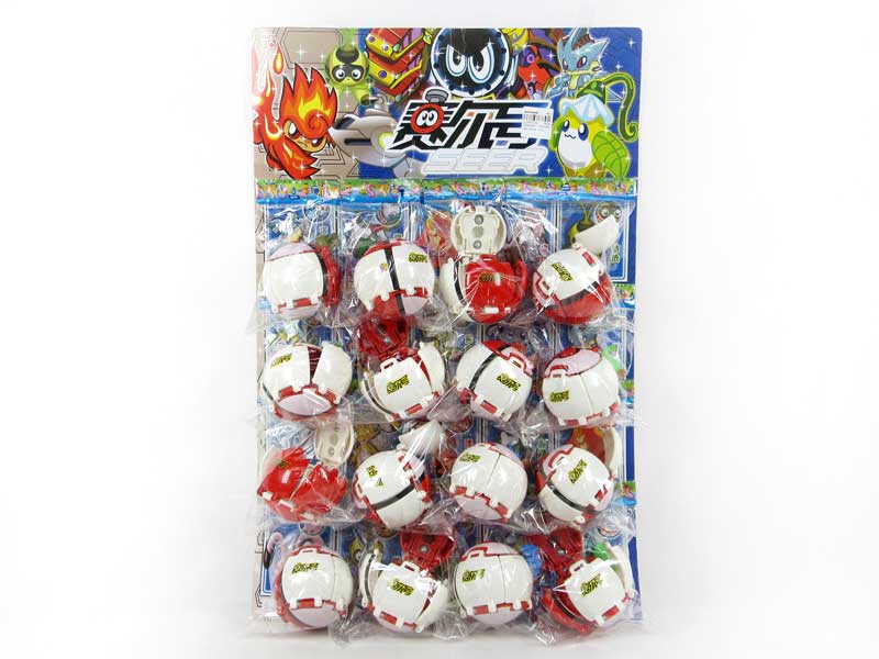 8CM Pokemon Ball（16in1） toys