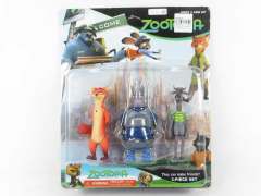 5-5.5inch Zootopia W/L(3in1)