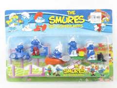 2.5inch The Smures(5in1) toys