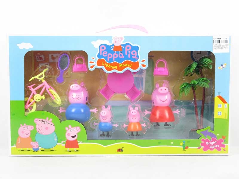 Peppa Pig Set W/L toys