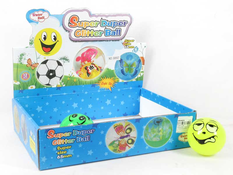 6.5cm Bounce Ball(12in1) toys