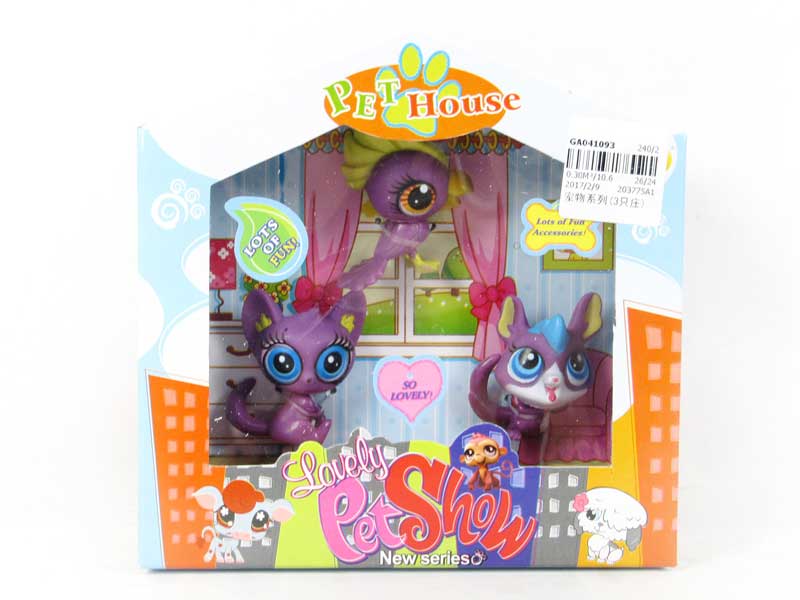 Pet Set(3in1) toys