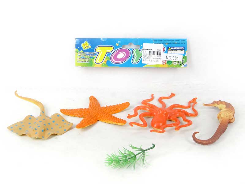 Ocean Animal Set(4in1) toys