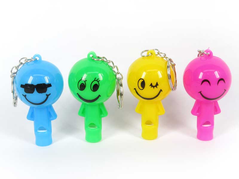 Key Smiley Face W/L(4C) toys
