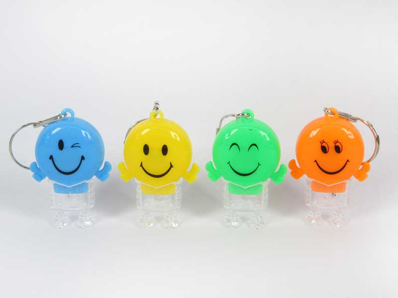 Key Smiley Face W/L(4C) toys