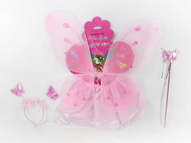 Butterfly & Beauty Set & Stick & Skirt toys