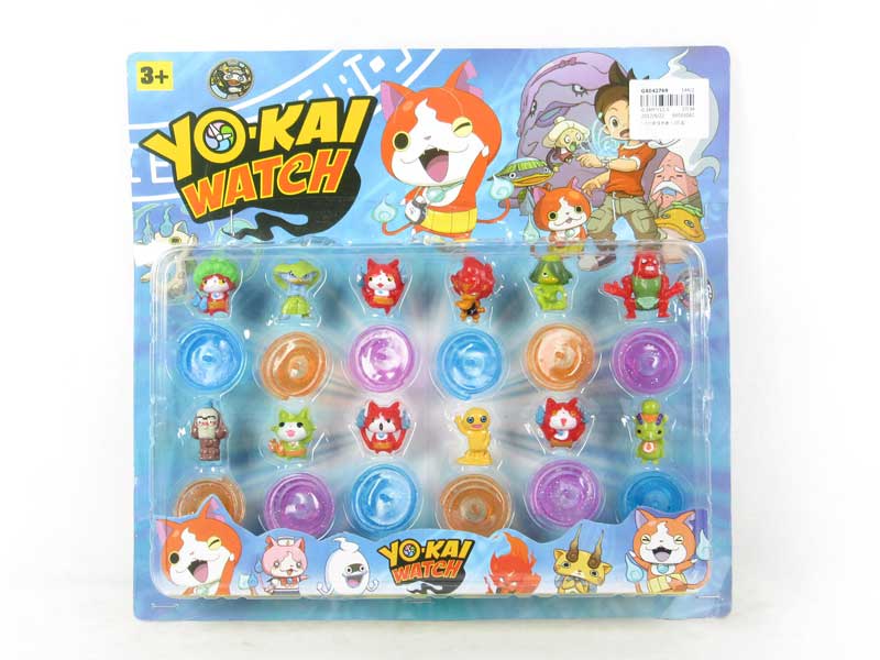 1.5inch YO-Kai Watch(12in1) toys