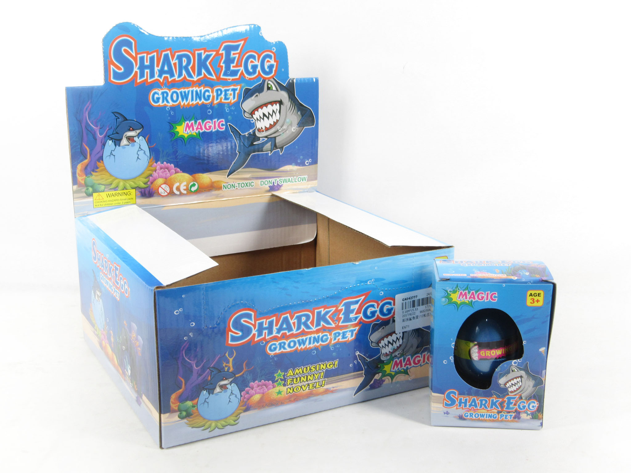 Smell Shark Egg(12in1) toys