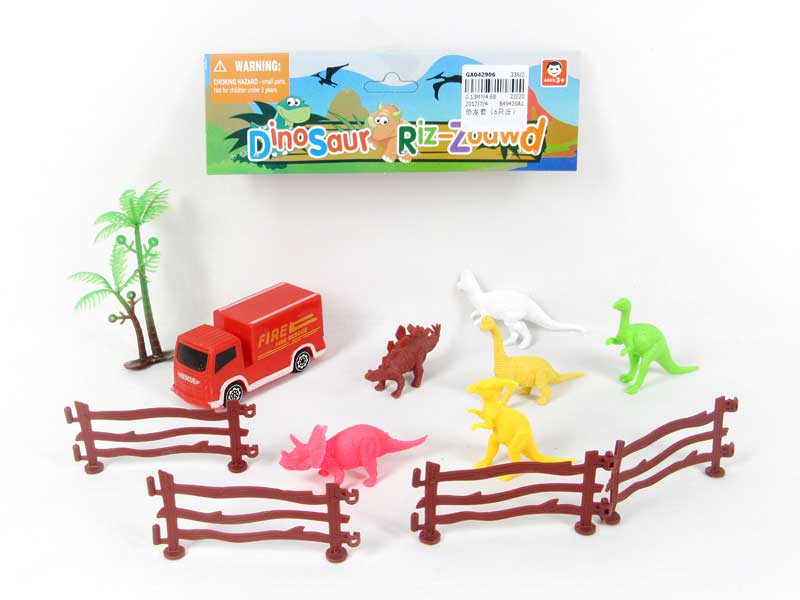 Dinosaur Set（6in1） toys