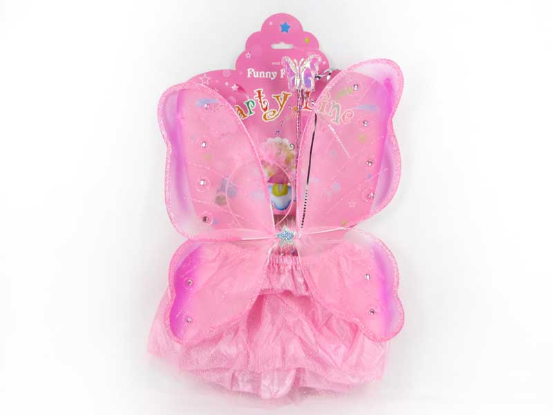 Butterfly & Beauty Set & Stick & Skirt toys