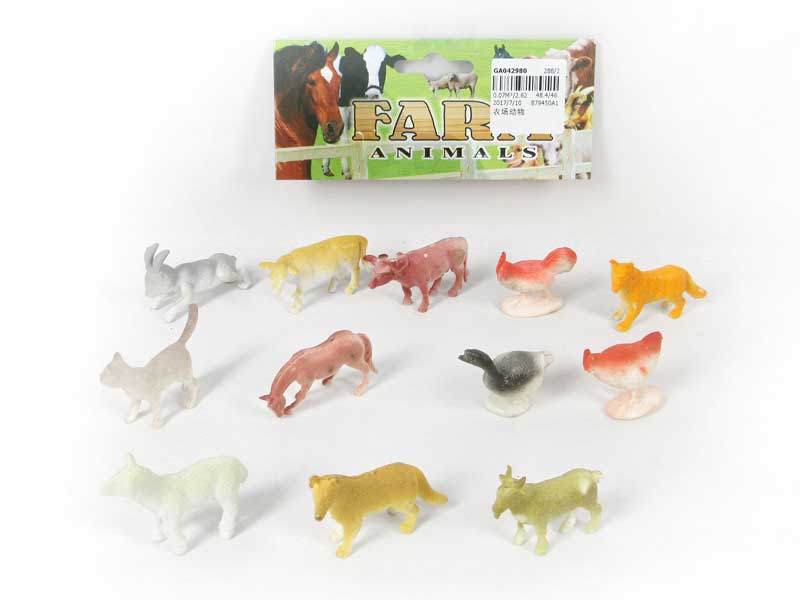 2inch Farm Animal toys