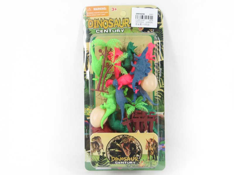 Dinosaur Set(12in1） toys