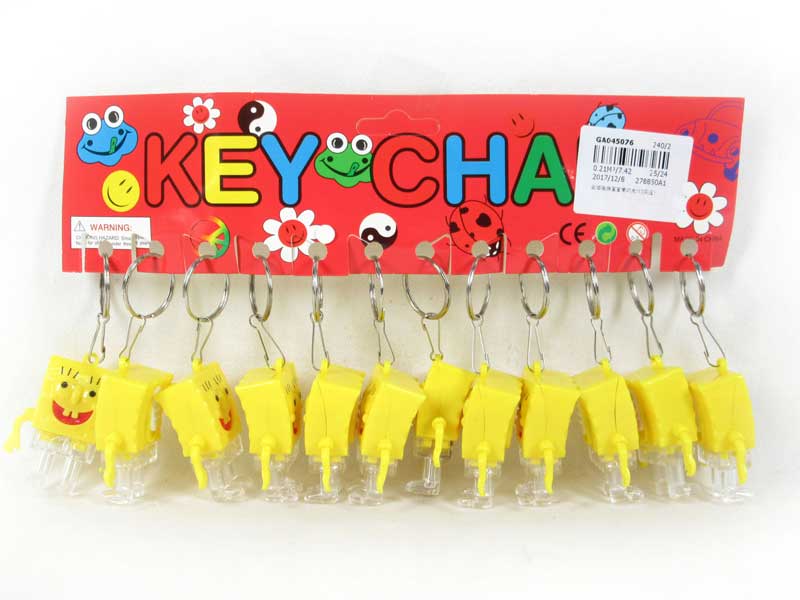Key Spongebob W/L(12in1) toys