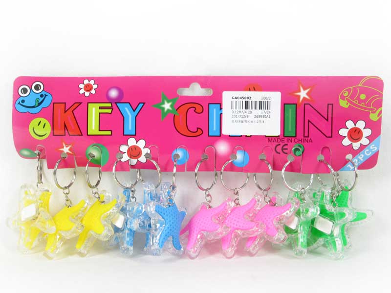 Key Starfish W/L(12in1) toys