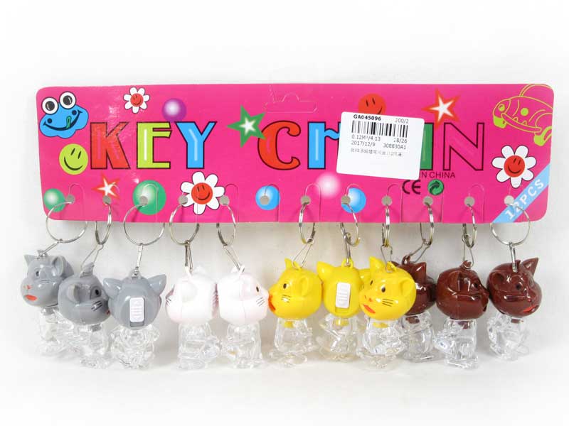 Key Tom Cat W/L(12in1) toys