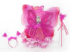 Butterfly & Stick & Beauty Set & Skirt;