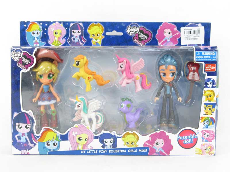 Princess Of The Country Of Pony Set toys