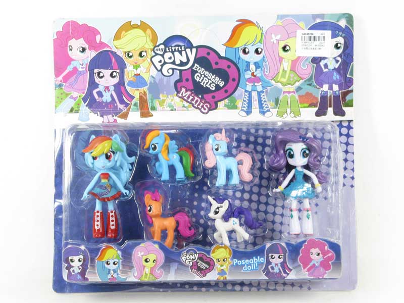 Princess Of The Country Of Pony Set(3S) toys