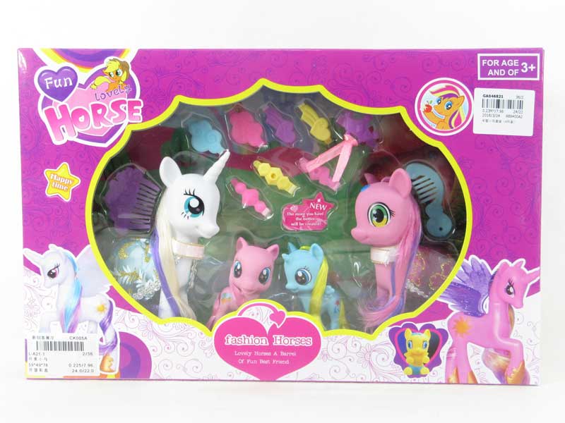 Horse Set(4in1) toys